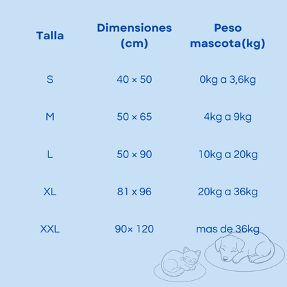 Cama autorefrescante Sirocco